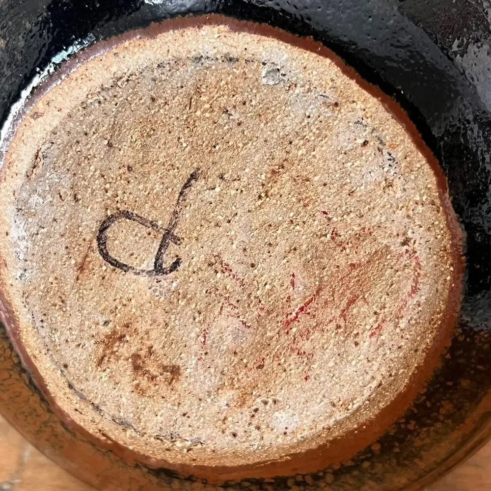 Studio Art Pottery Vase 9.5